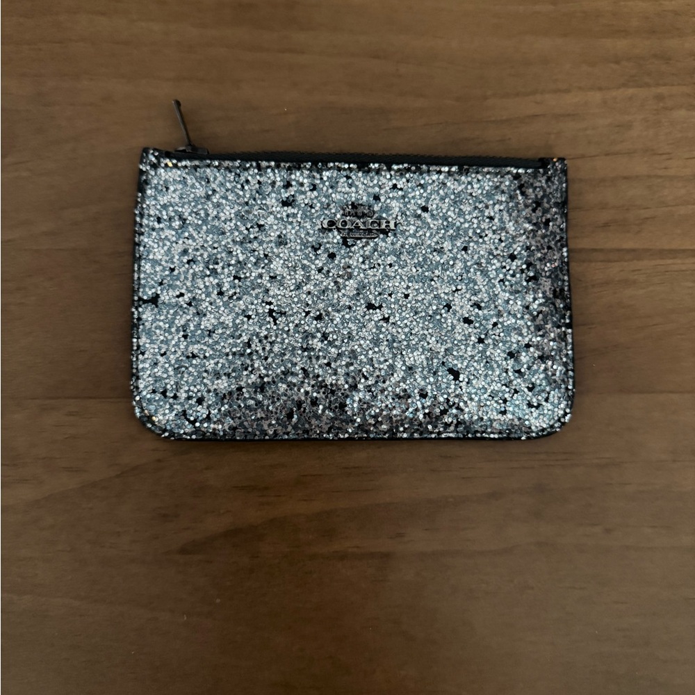 Coach Glitter Card Holder